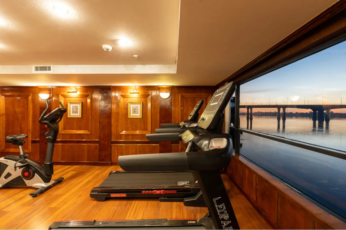 Gym aboard the Magic I Nile Cruise Nile cruise